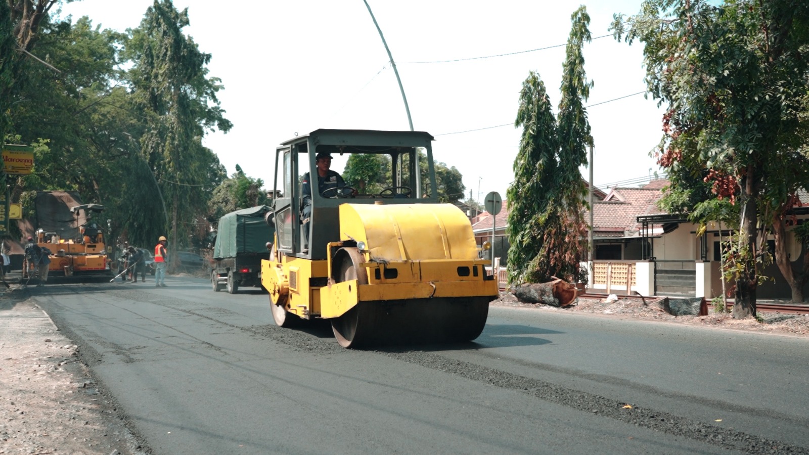 Jalan Berlubang Bikin Celaka, Ruas Ujungrusi-Trayeman Digeber Overlay 