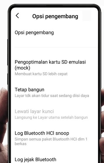 Mematikan Mode Pengembang di Android dan iPhone