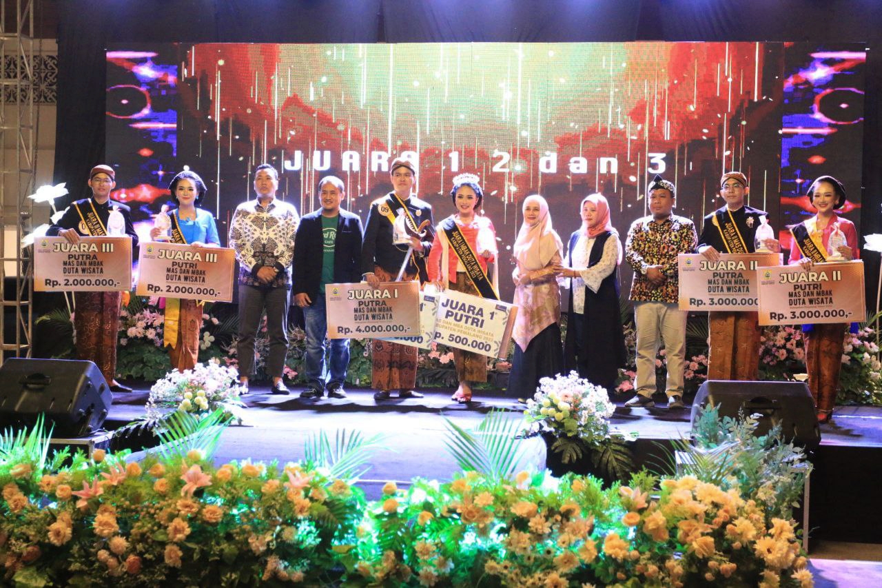 Falah dan Desvina Terpilih Menjadi Duta Wisata Kabupaten Pemalang 2023