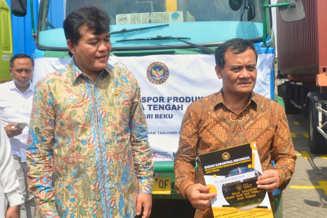 Gubernur Jateng Lepas Ekspor Produk UMKM Jateng Senilai Rp 10,1 Miliar