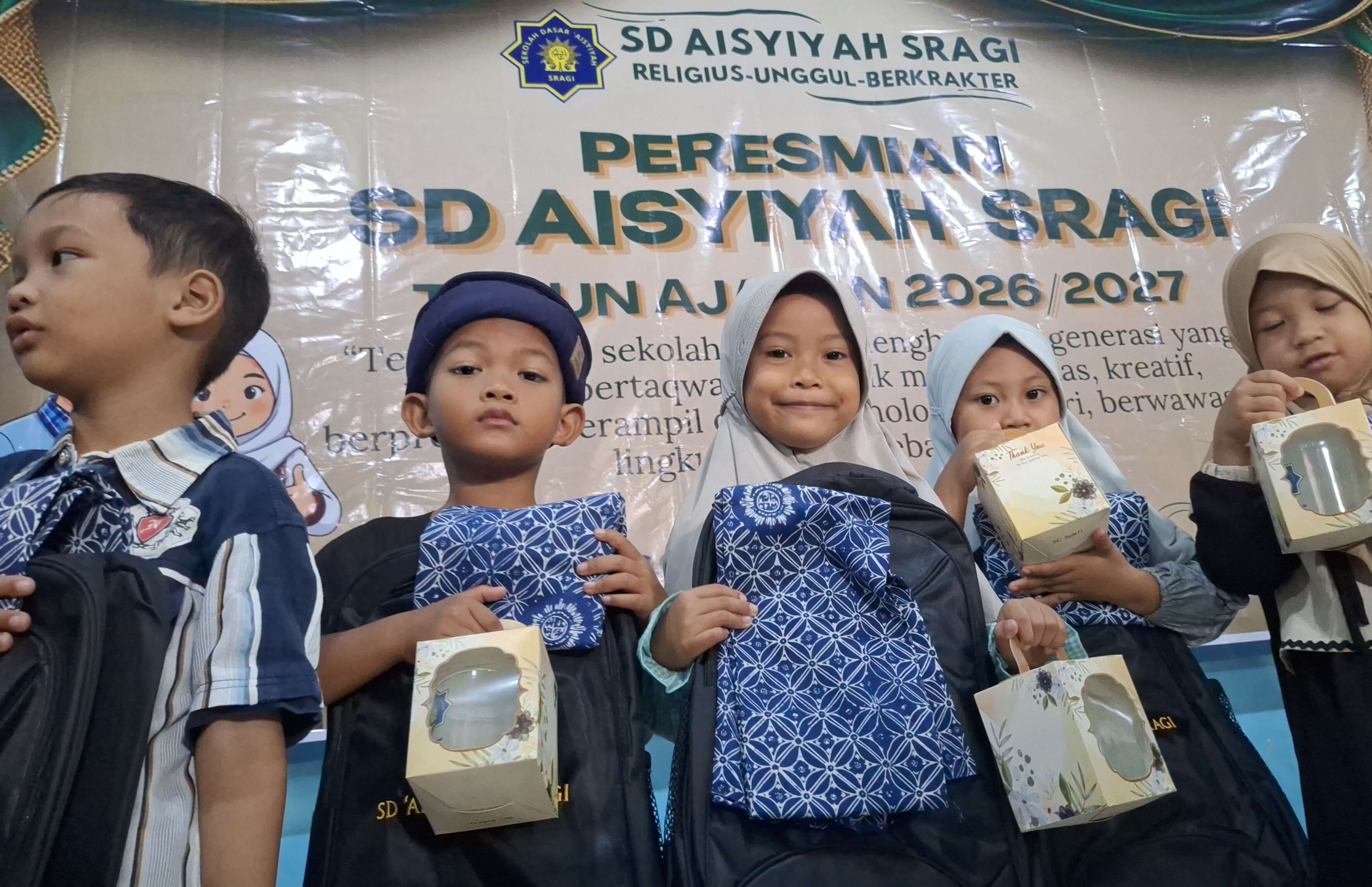 SD Aisyiyah Sragi Resmi Dibuka, Bekali Siswa dengan IT dan Tahfidz Al-Qur'an