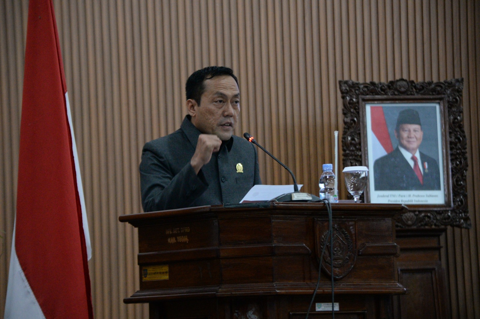 Fraksi PDIP DPRD Kabupaten Tegal Lontarkan Catatan Kritis Terhadap Raperda Infrastruktur Jalan 