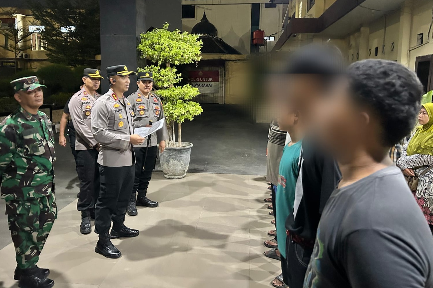 Gerak Cepat, Polres Tegal Kota Amankan Pelaku Kerusuhan DPRD 