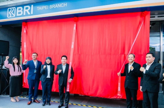 BRI Resmikan Kantor Cabang Taipei, Sediakan Layanan Keuangan Bagi 360 Ribu PMI di Taiwan ‎