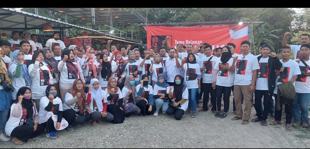 Relawan Bolone Mase Tegal Deklarasi Dukung Gibran Menjadi Cawapres