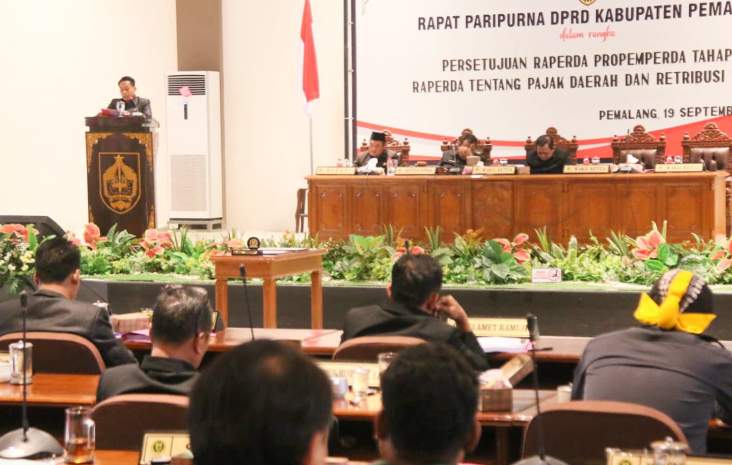Enam Fraksi DPRD Kabupaten Pemalang Setujui Raperda PRD Jadi Perda