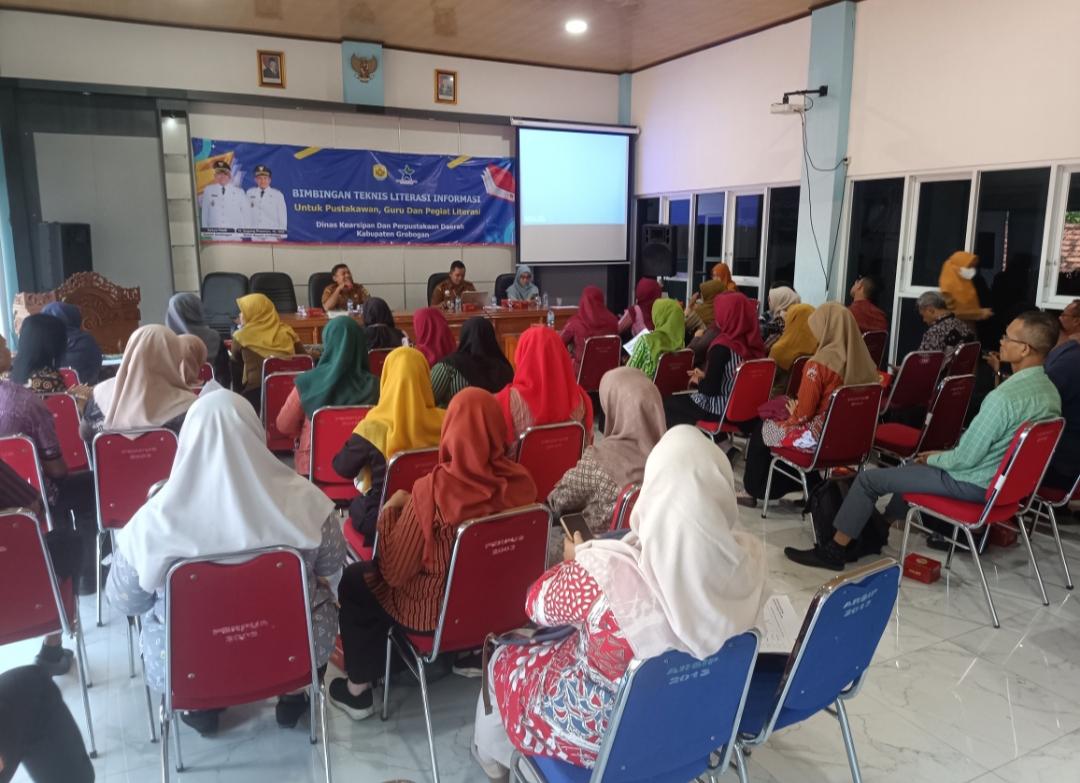 Begini Jurus Dinarpusda Grobogan Genjot Indeks Pembangunan Literasi Masyarakat