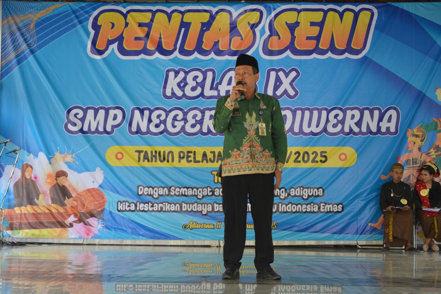 SMP Negeri 1 Adiwerna Kabupaten Tegal Adakan Pagelaran Seni 