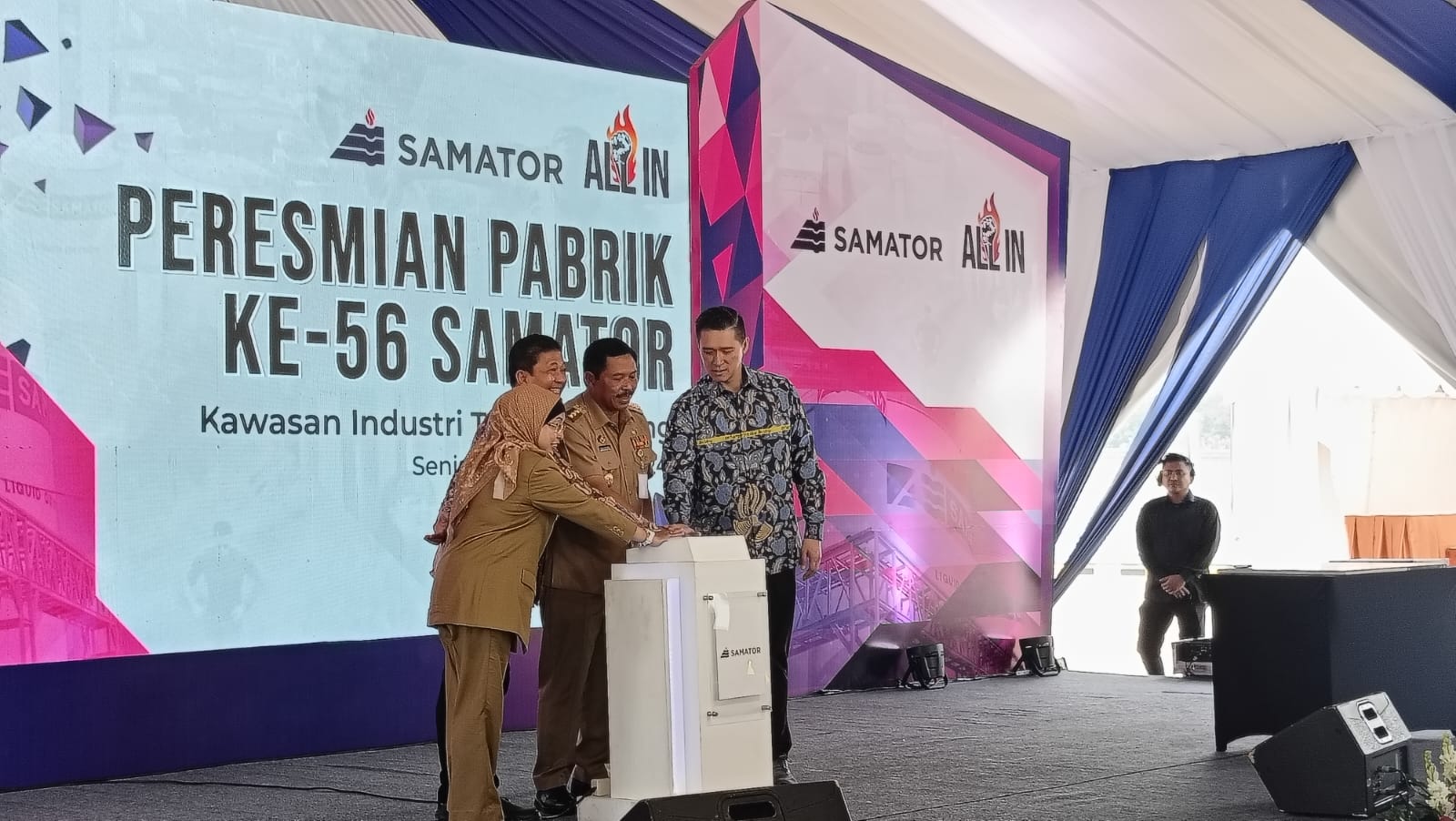 Investasi Rp500 Miliar, Samator Resmikan Pabrik Baru Berteknologi Canggih di KIT Batang 