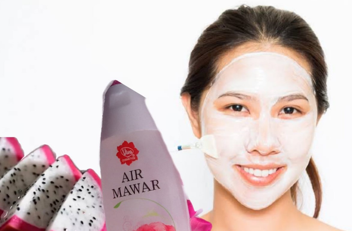 Kulit Sehat dan Cantik dengan Masker Air Mawar dan Buah Naga