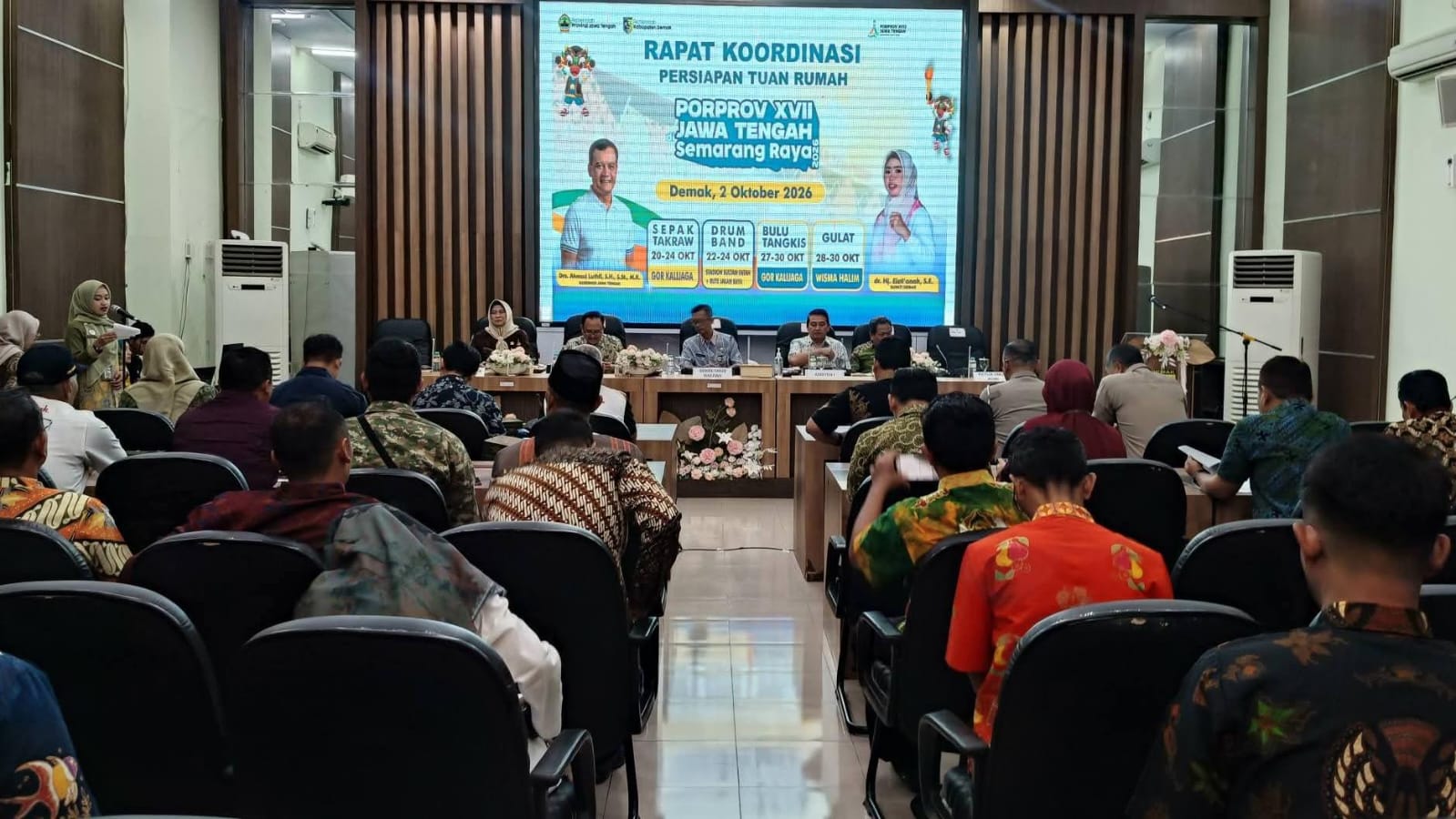 Porprov Jateng 2026 Makin Dekat, Demak Kebut Persiapan Venue hingga Pengamanan