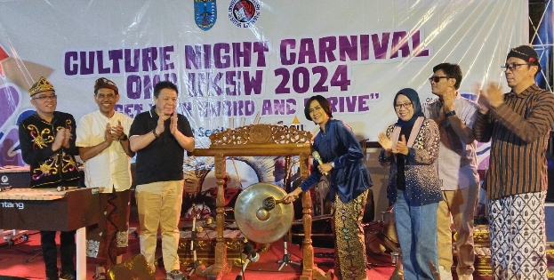 Car Free Night Dibalut Culture Night Carnaval OMB UKSW 2024 Berujung Goyang Tobelo