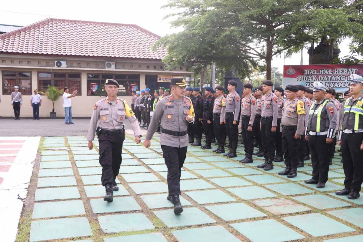 Operasi Lilin Candi 2024, Polres Purworejo Siagakan Ratusan Personel Amankan Nataru