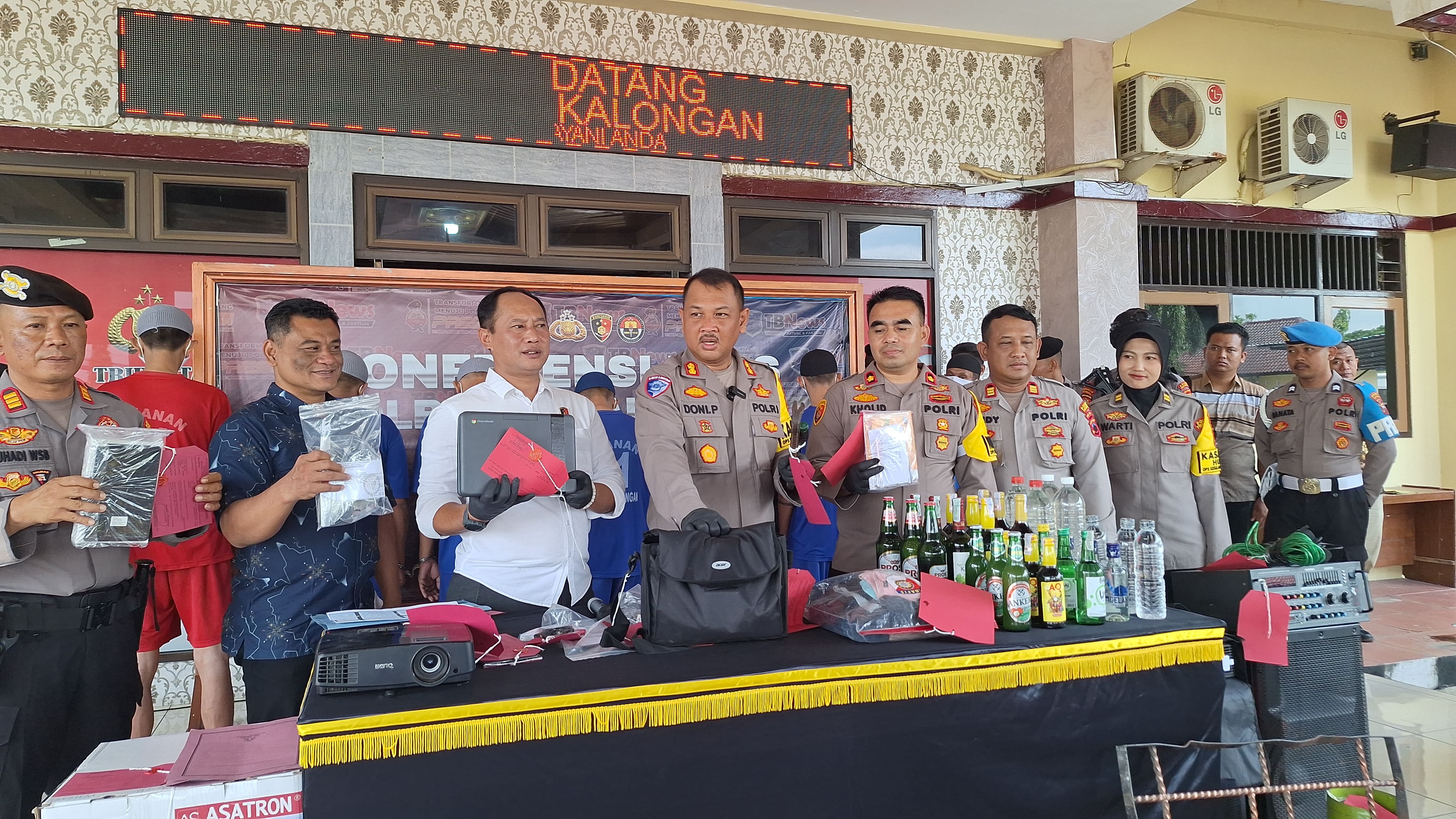 Polres Pekalongan Ungkap 8 Kasus Kriminal, Ada Asusila hingga Perjudian