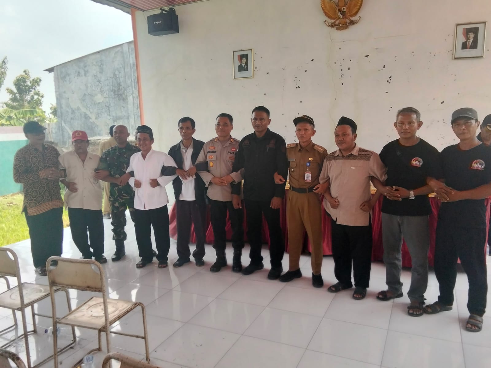 Audiensi Warga Brekat Kabupaten Tegal Berakhir Kondusif