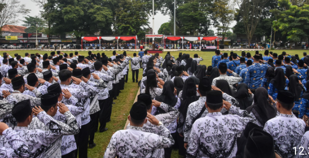 Kado HUT Korpri ke-54 KORPRI, 908 Pegawai se-Salatiga Terima SK PPPK 
