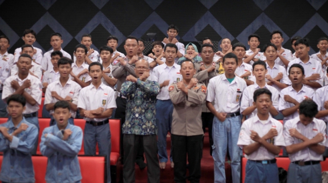 SMK Muhammadiyah 1 Kota Tegal Komitmen Wujudkan Zero Knalpot Brong
