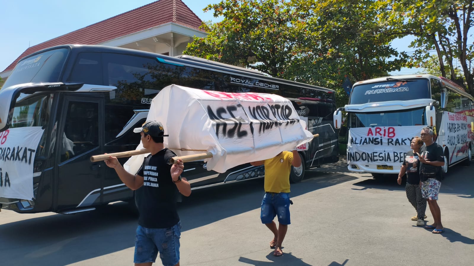 AMPB Siapkan Replika Keranda dan Empat Bus Boyong Massa ke Jakarta