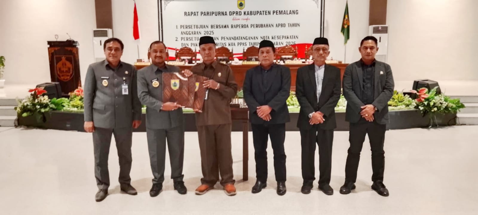 Raperda Perubahan APBD Tahun Anggaran 2025 Disetujui DPRD Kabupaten Pemalang 