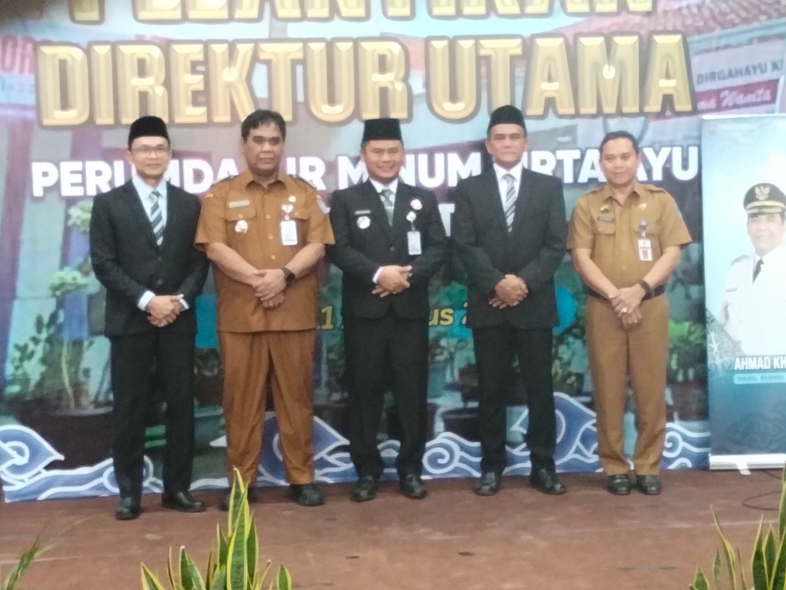 Bupati Tegal Lantik Dirut Perumda Air Minum Tirta Ayu