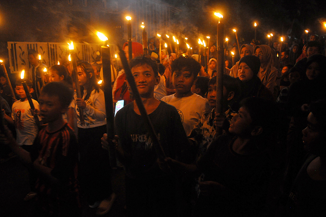 Kirab Obor Sendang Gede Kandri Semarang, Jadikan Generasi Muda Lebih Cerah Masa Depannya 