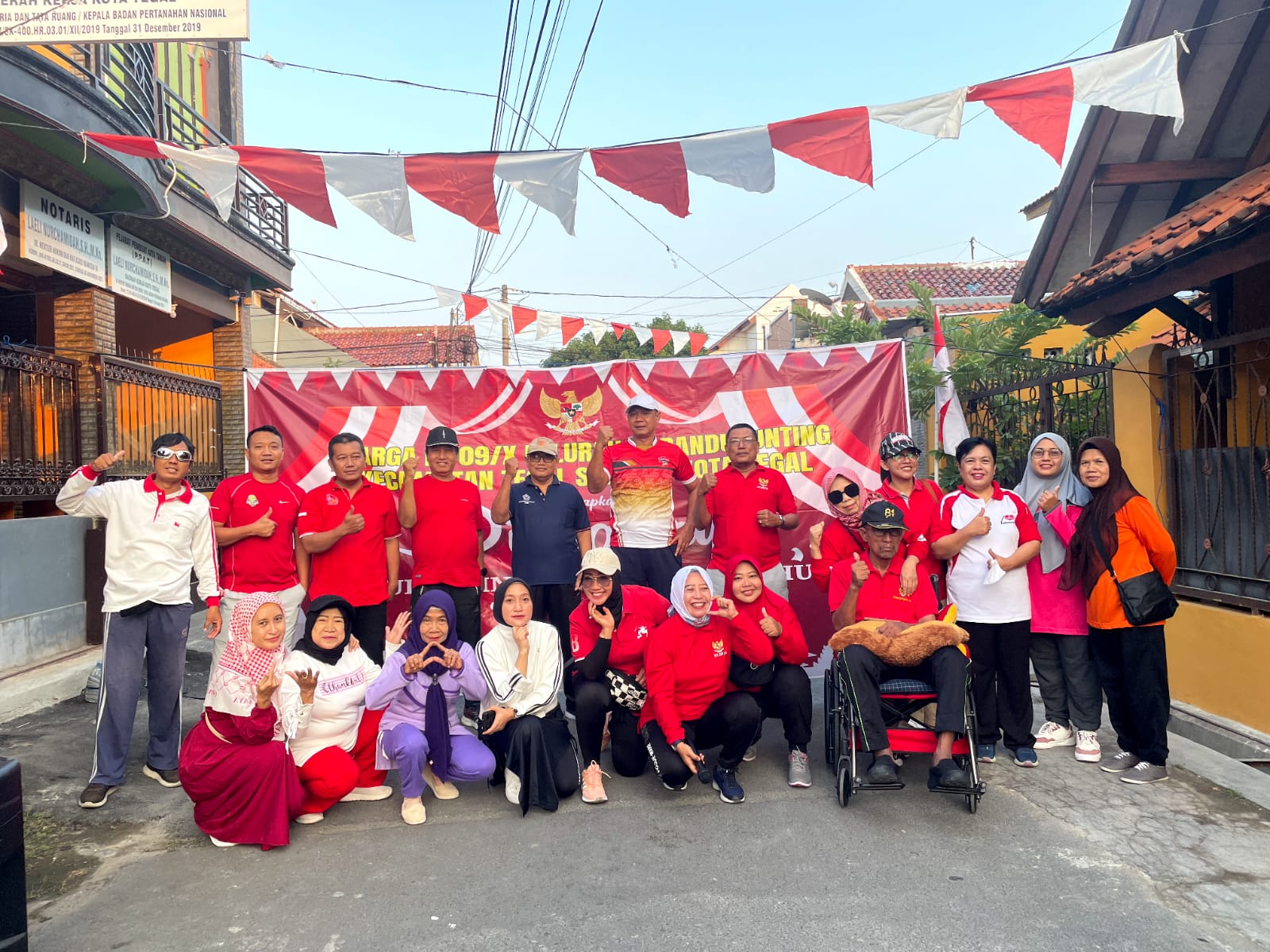 Meriah, Peringatan HUT RI Warga Arum Indah Kota Tegal