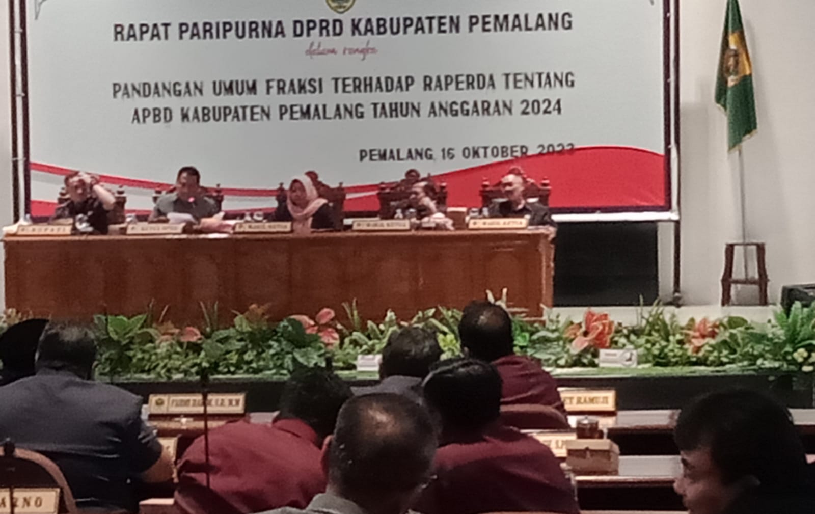 DPRD Kabupaten Pemalang Pertanyaan Anggaran Penanganan Orang Dengan Gangguan Jiwa