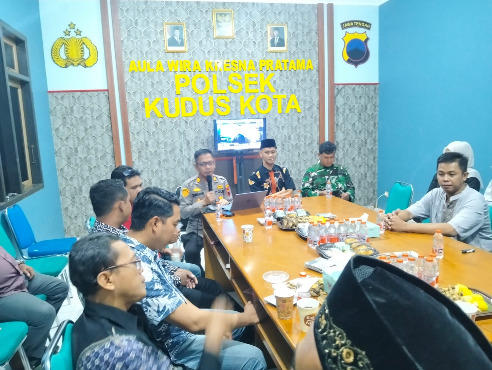 Ngopi Kamtibmas Petakan Kerawanan Wilayah Kudus saat Ramadan dan Idul Fitri
