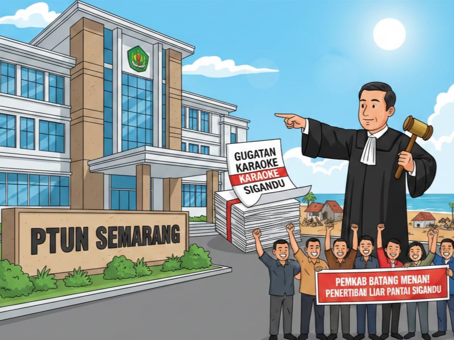 PTUN Semarang Tolak Gugatan Karaoke Sigandu, Pemkab Batang Menang