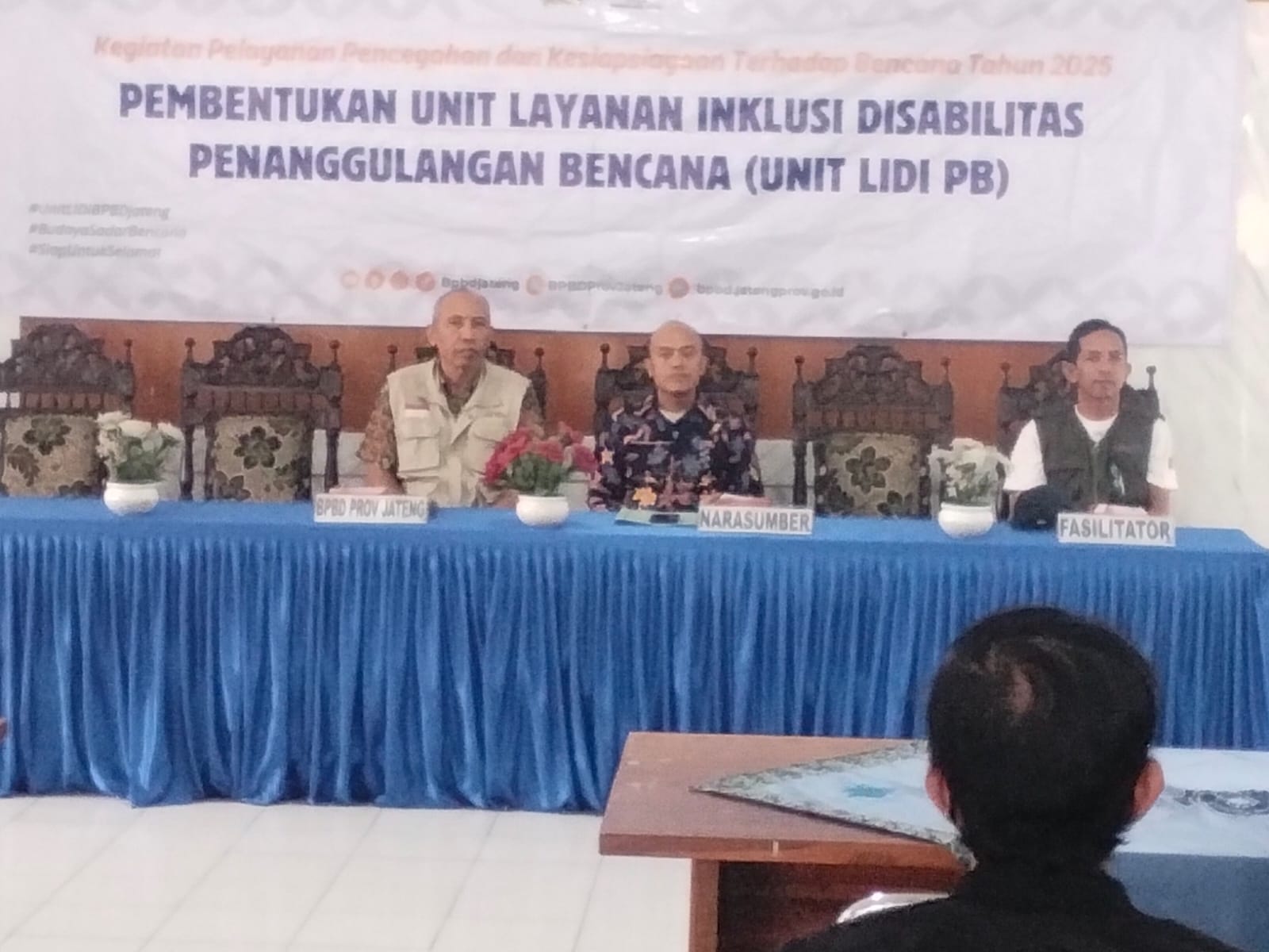 BPBD Kabupaten Tegal Bentuk Unit Layanan Inklusi Disabilitas Penanggulangan Bencana 