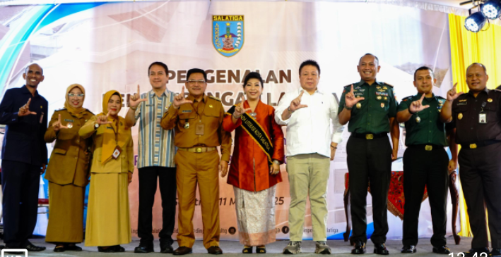 Retno Margiastuti Dikukuhkan Bunda Literasi Salatiga untuk 5 Tahun Kedepan