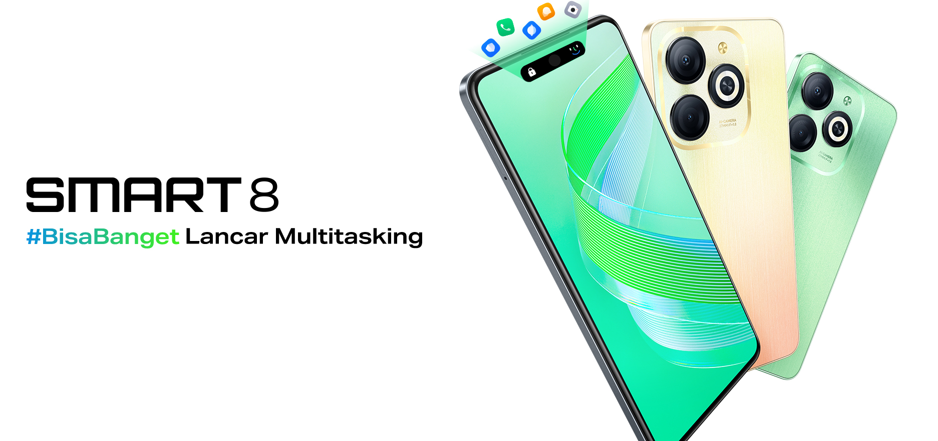 Spesifikasi Infinix Smart 8: Hp 1 Jutaan dengan Kualitas Mumpuni yang Punya Memori 128 GB