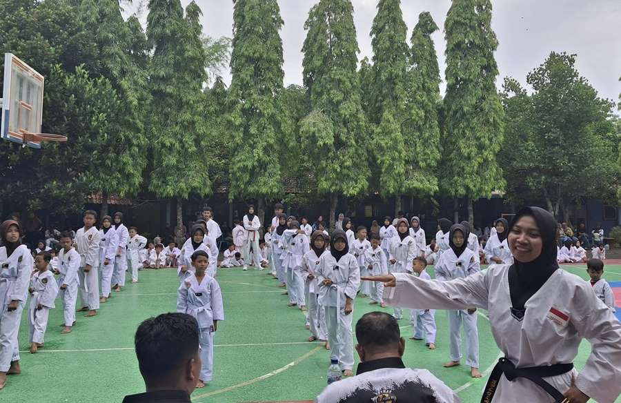 Jumlah Peserta UKT Taekwondo di Blora Capai Ratusan Orang, Bukti Tingginya Antusiasme Masyarakat