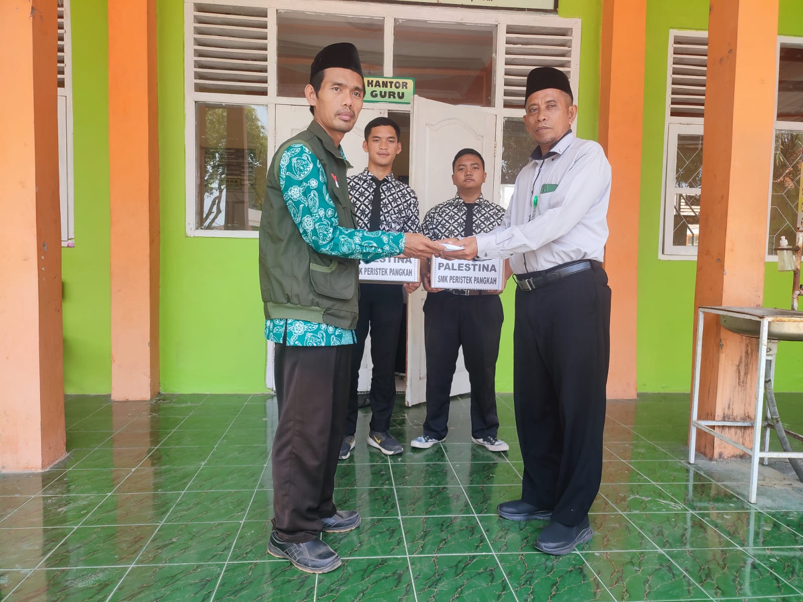 Peduli Palestina, Pelajar SMK Peristek Kabupaten Tegal Galang Dana Kemanusiaan 