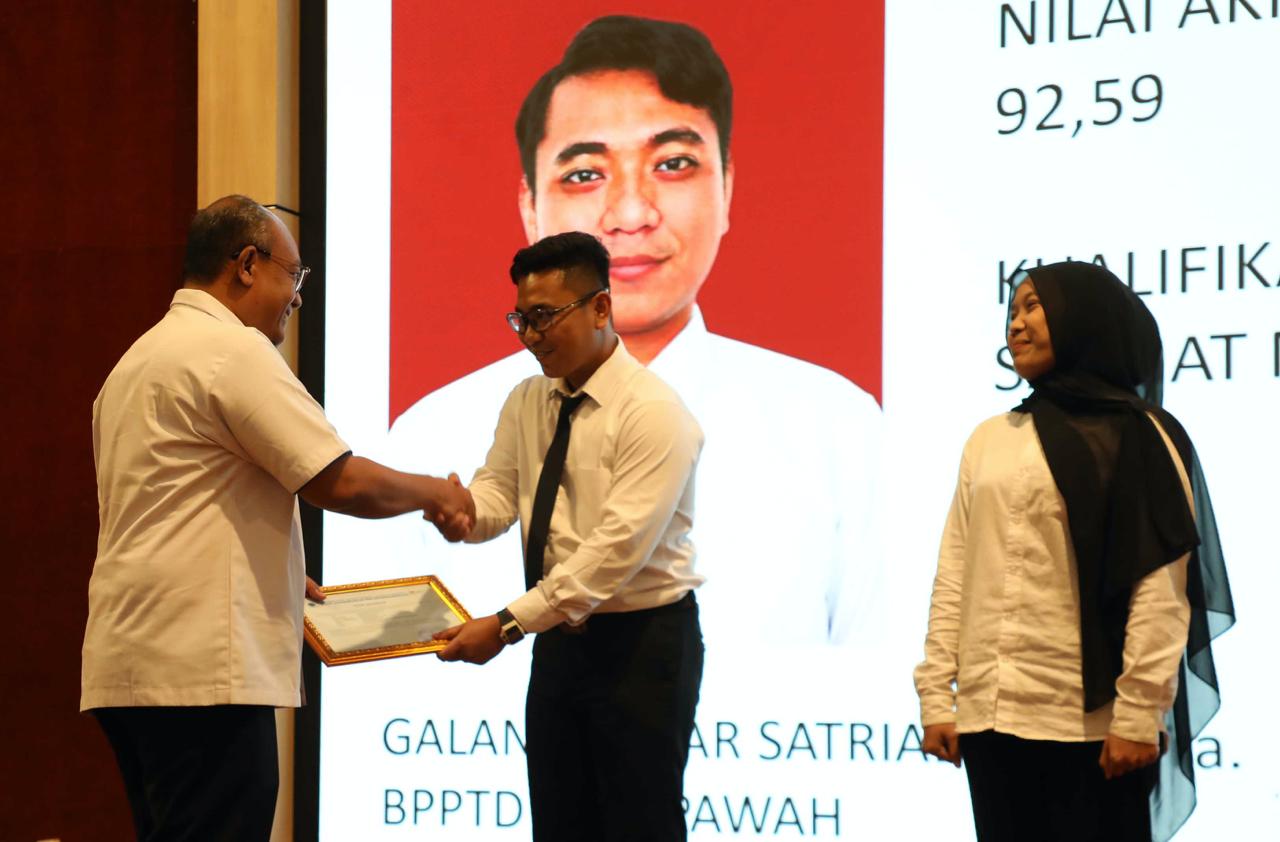 PKTJ Tegal Cetak 16 Instruktur Profesional dan Kompeten