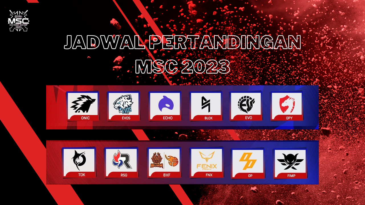 Ini Jadwal Pertandingan MSC 2023! Onic Esports Bertemu Skuat Sea Games Timnas Kamboja, Burn X Flash