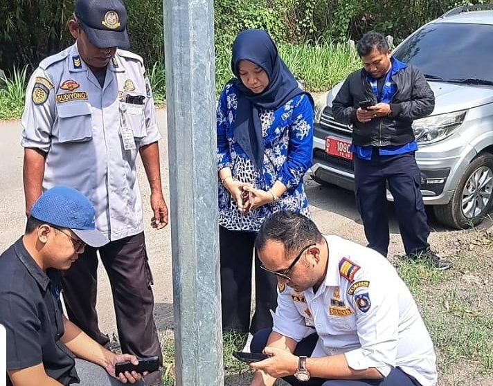 Dishub Selesaikan Proyek Fisik Kegiatan Lampu PJU ‎
