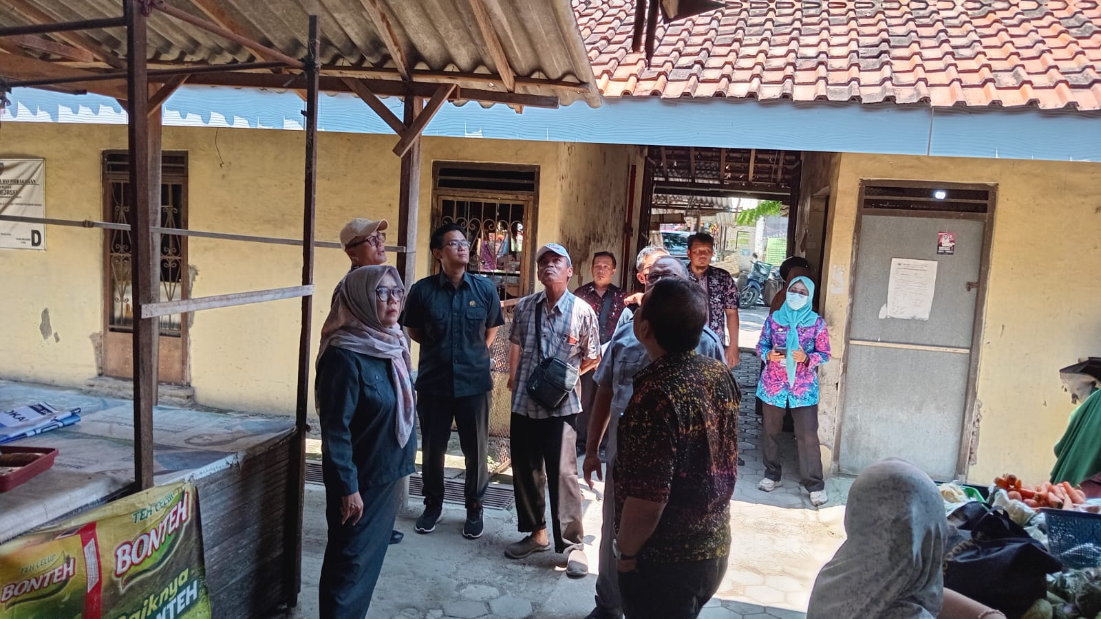 Pedagang Curhat ke DPRD, Lantai Becek dan Atap Bocor Jadi Keluhan di Pasar Mejasem Kabupaten Tegal 