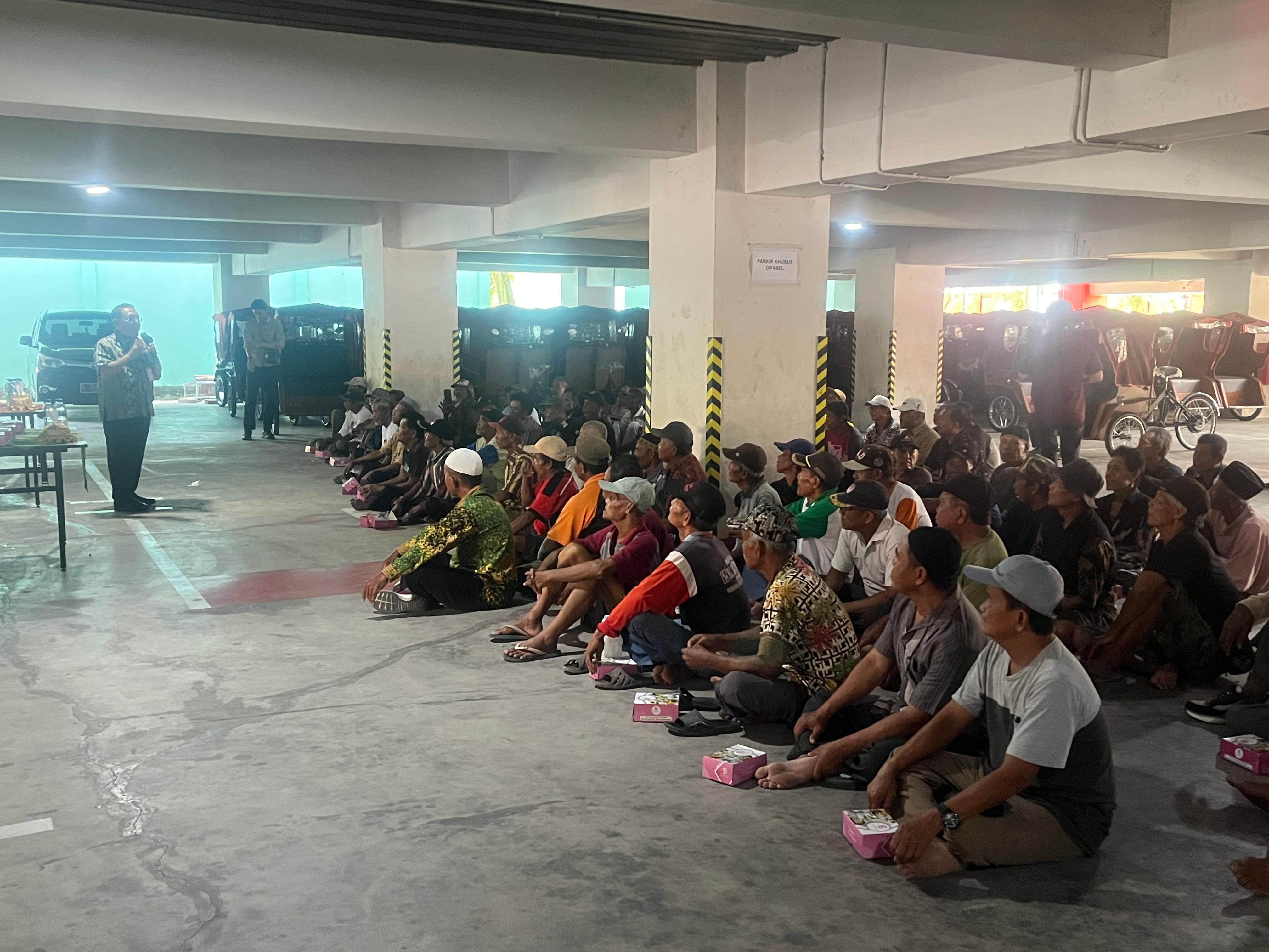 Sosialisasi dan Uji Coba 100 Becak Listrik, Wabup Sugeng: Siap Disalurkan, InsyaAllah Tepat Sasaran