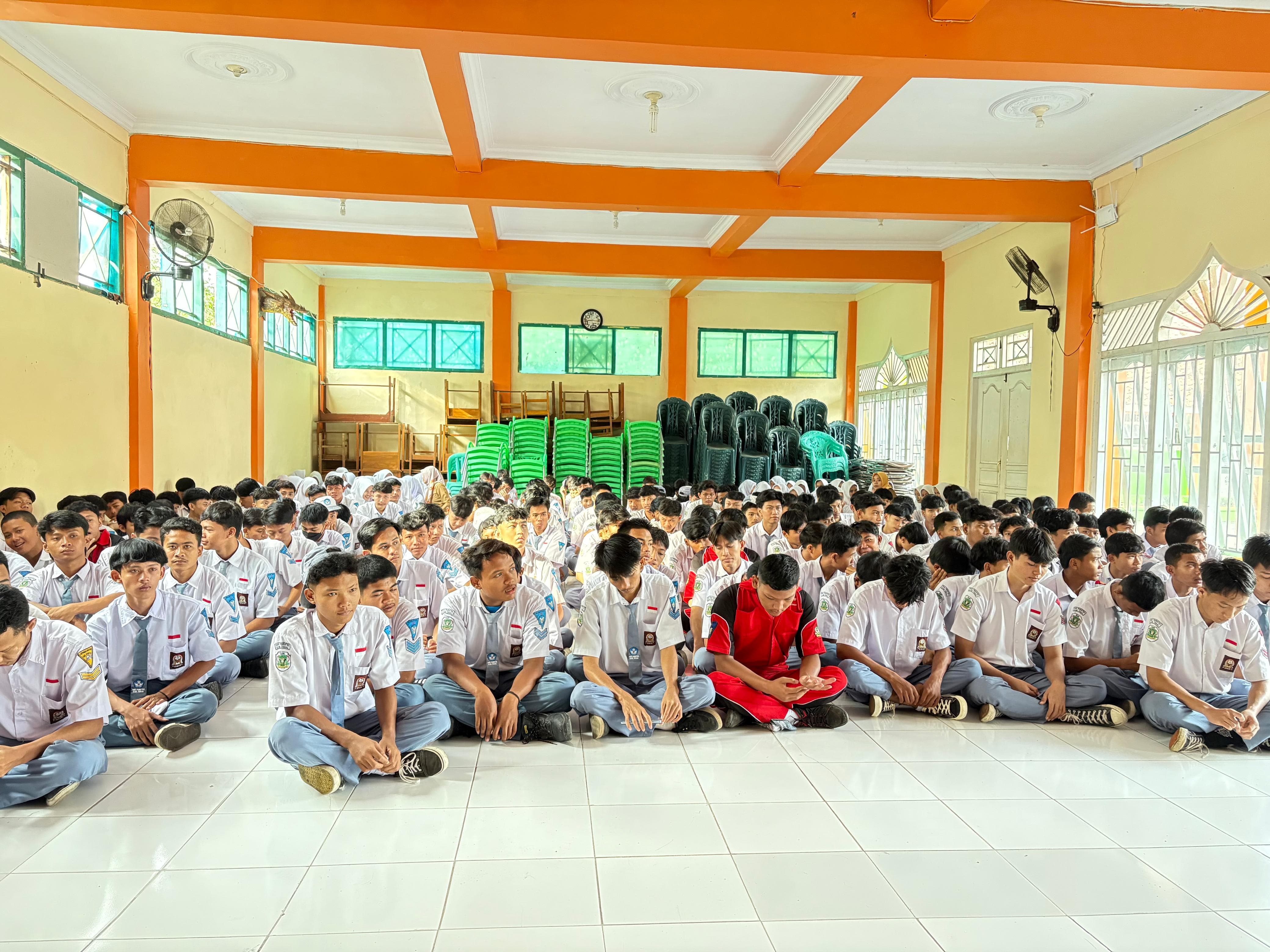 SMK Peristek Pangkah Kabupaten Tegal Gelar Pembekalan PKL  ‎