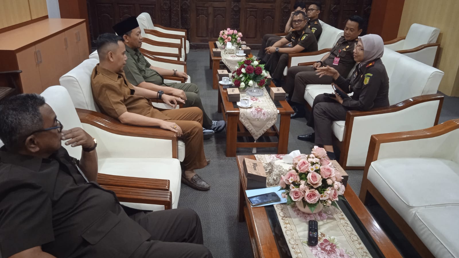 Pimpinan DPRD Batang Disambangi Kajari Ratih Andrawina, Bahas Colabs Antarlembaga