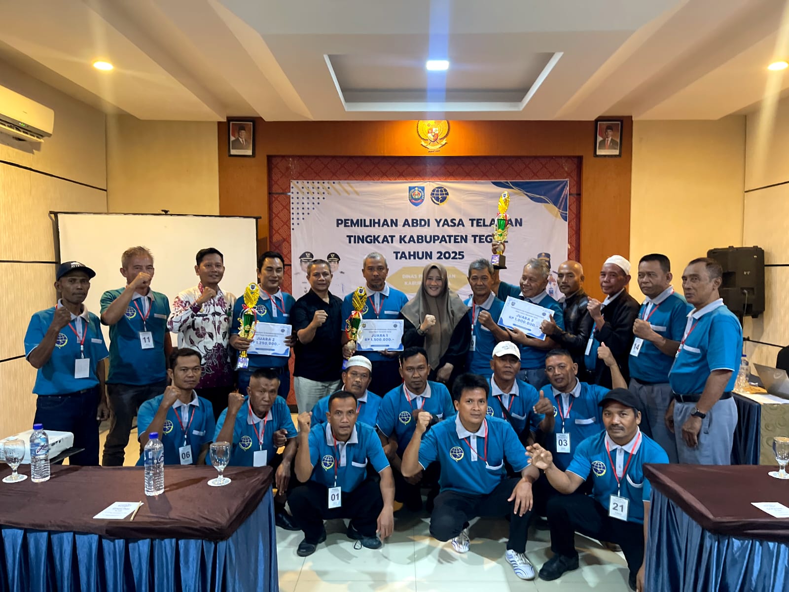 Dishub Kabupaten Tegal Tetapkan Juara Abdi Yasa Teladan