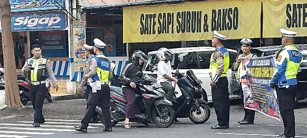 10 Hari Operasi Zebra Candi 2024 Digelar, 1.198 Pelanggaran Ditindak Satlantas Polres Salatiga 