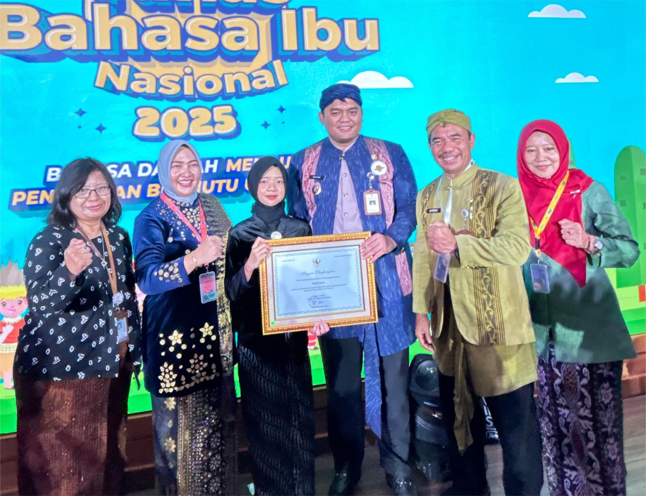 Getol Lestarikan Bahasa Daerah, Jepara Diganjar Anugerah Mendikdasmen