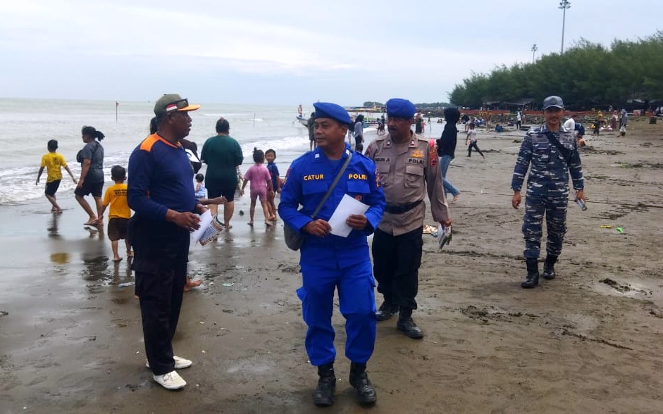 Tingkatkan Pengamanan di Wisata, Polres Tegal Tegal Patroli Rutin Selama Libur Nataru 