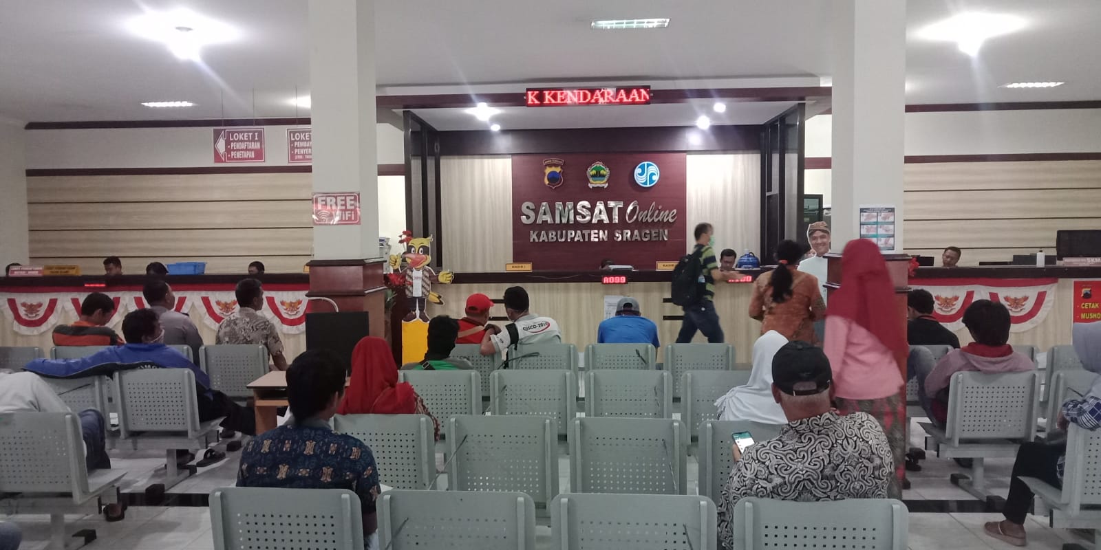 Pemutihan Pajak Kendaraan Berjalan Sepekan, Samsat Sragen Tembus 4.5 Miliar 