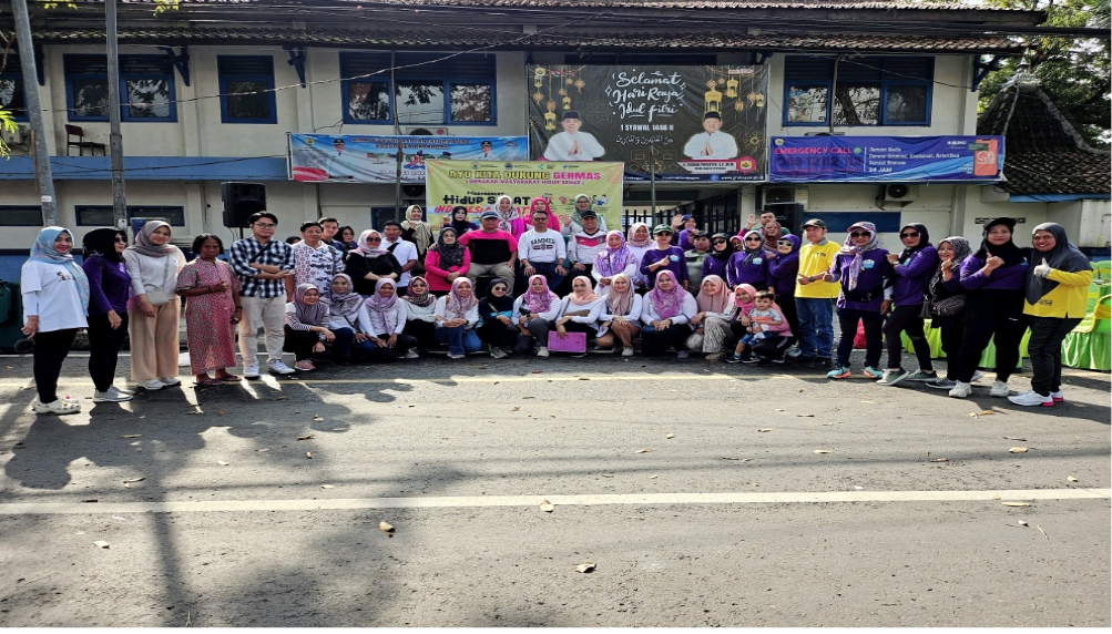 Dinkes Grobogan Kampanyekan Germas dan Cek Kesehatan Gratis di Car Free Day