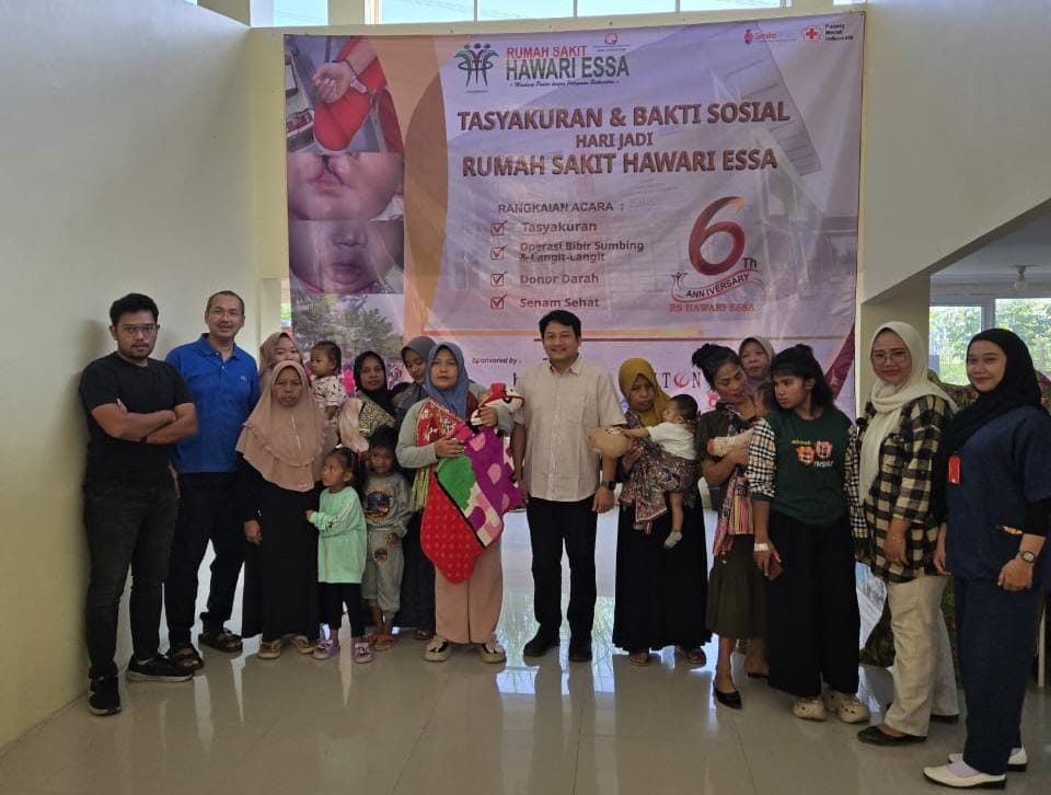 RS Hawari Essa dan Smile Train Gelar Bakti Sosial Operasi Bibir Sumbing