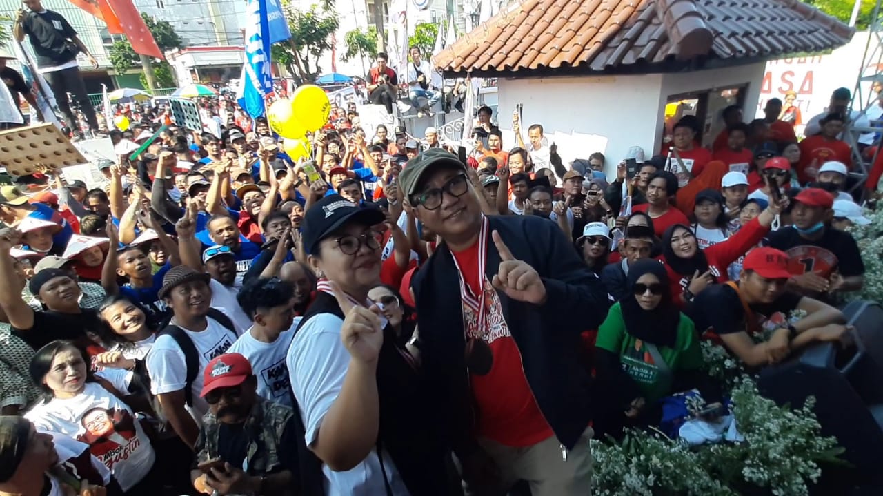 Cetak Rekor Leprid, 115 Komunitas Relawan Tebanyak Lakukan Deklarasi Dukung Agustin-Iswar