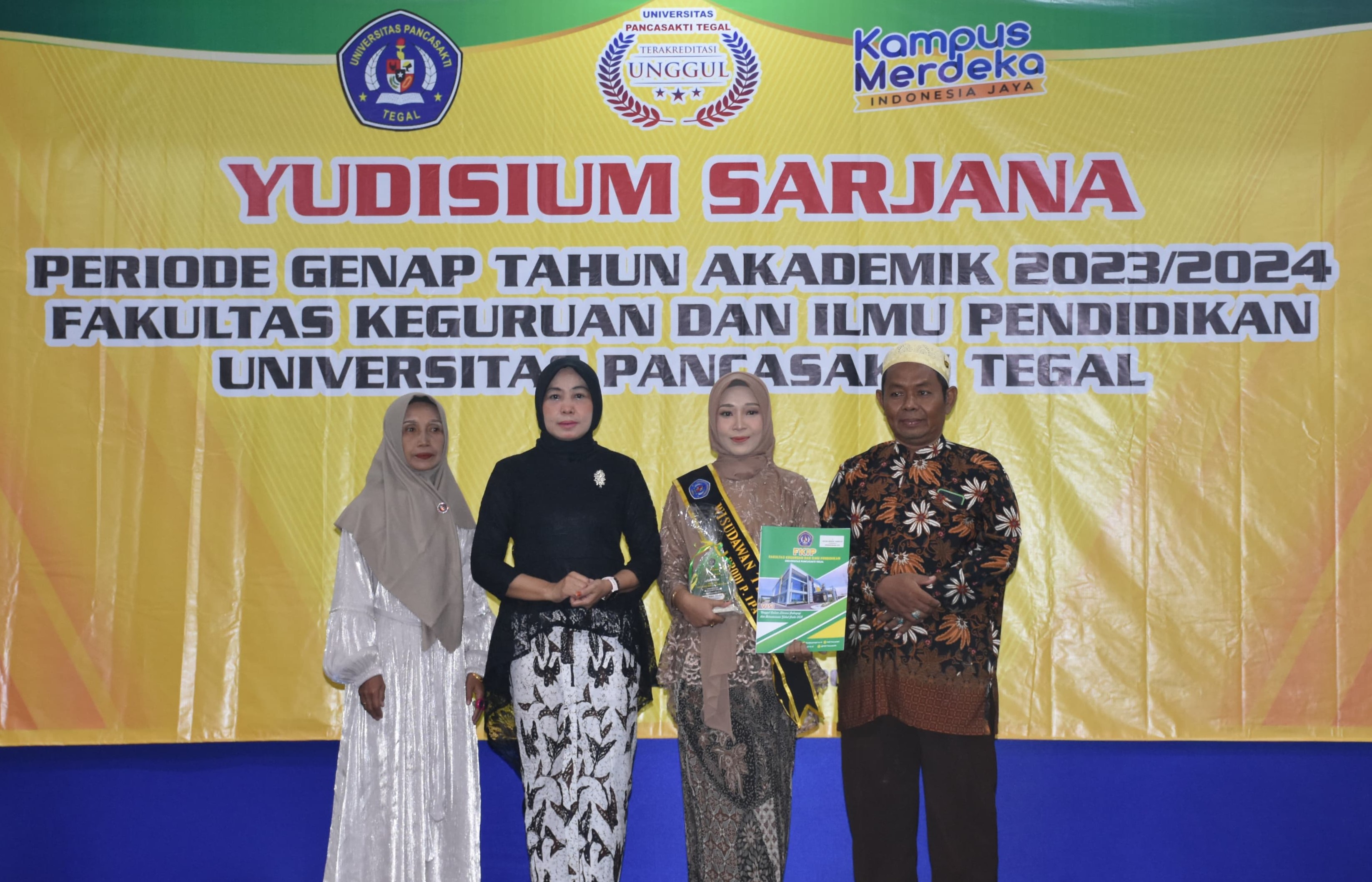 Dekan FKIP UPS Tegal Berpesan Calon Wisudawan Jangan Berhenti Belajar